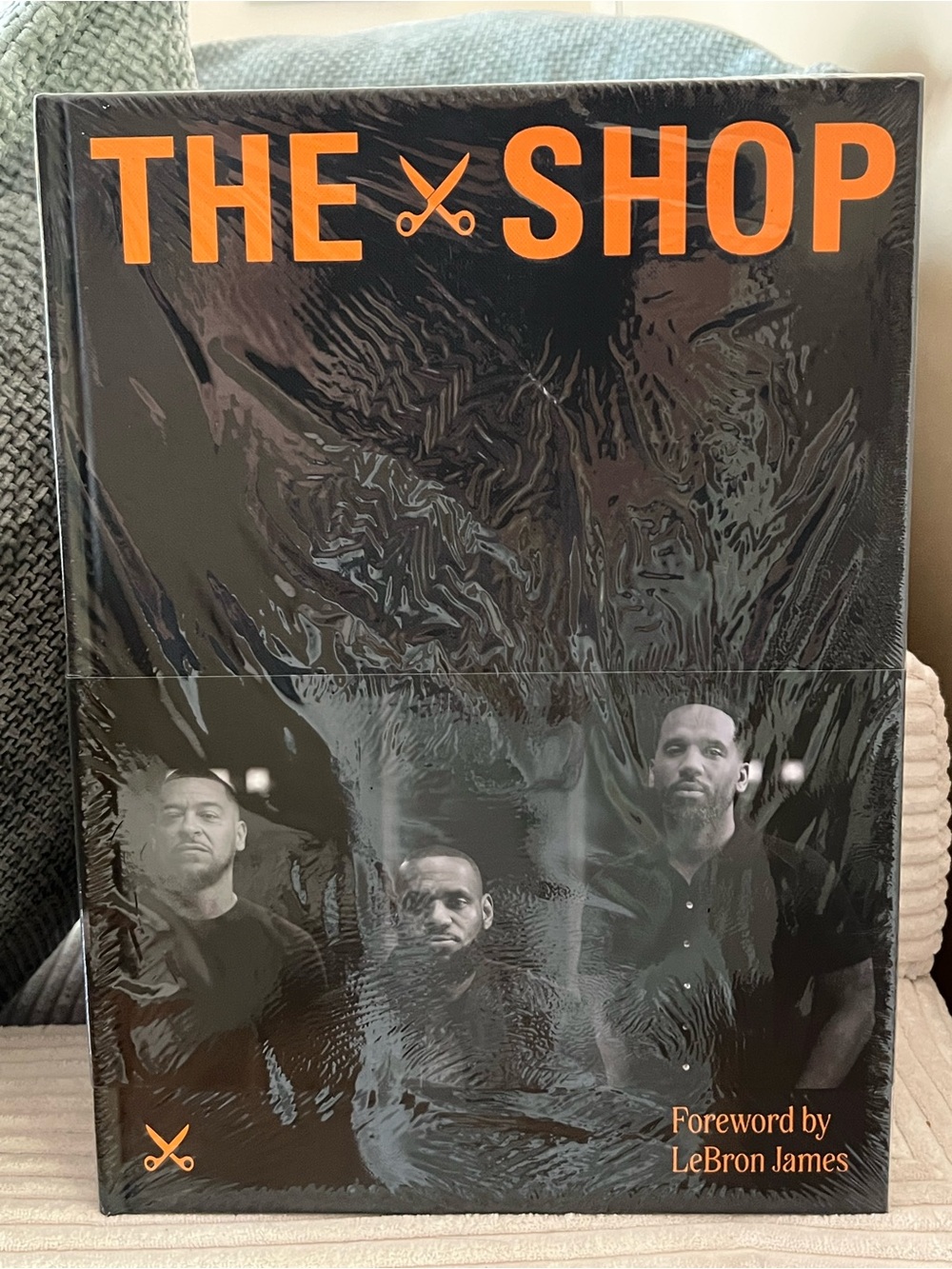 New Sealed THE SHOP Hairdresser Barber Hardcover Book Forward by LeBron James